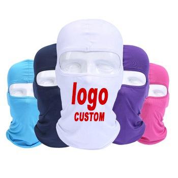 China Hot Selling COMMON Ski Mask Balaclava Custom Cover Full Face Logo Balaclava Face Mask Knit for sale