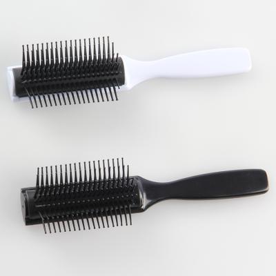 China Hot Sale Professional Cushion Styling Hair Comb 7 Rows Detangling Hair Brush For Salon Hairdressing Curly Hair Straight Comb for sale