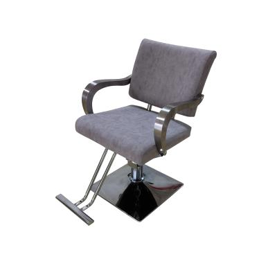 China Modern Cheap Price Stainless Steel Dedicated Rotary Beauty Salon Cosmetology Hair Lifting Cutting Styling Salon Barber Chair for sale