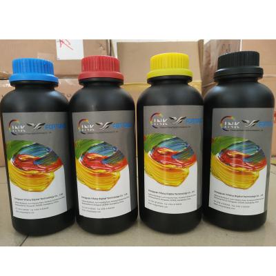 China Vivid color factory price UV ink for Gen5 head with all brand printing machine for sale