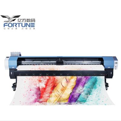 China Indoor Outdoor Advertising Plotter 3.2m Environmental Latex Screen Printer Use Latex Ink For Cloth Stretch Sheet Foto Pattern Hot terbaru for sale