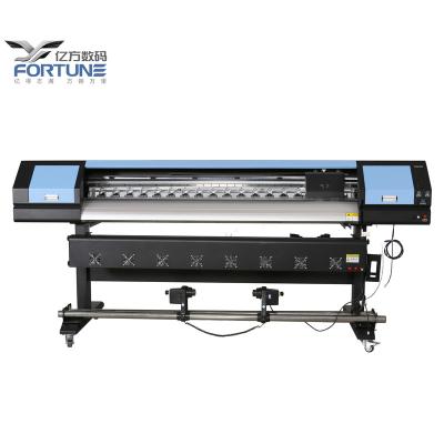 China Plotte 1.7m indoor outdoor inkjet fortune advertising label lst UV repuesto printer with DX5 DX7 head for photo paper vinyl focus on advertisement for sale