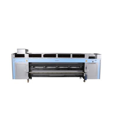 China House Decorating Industry 3.2m UV Printer Tank Landing Craft Roll To Roll Ricoh Gen 5 Printhead Four Color Soft Film Printing Machines for sale