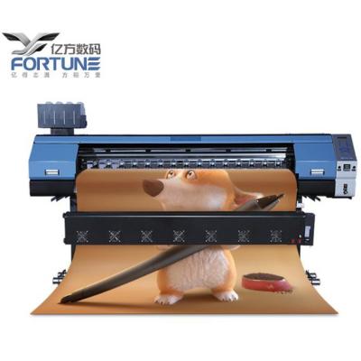 China Hot Sale Fortune 1.6m, 3.2m Large Format DX5 Printhead Eco Solvent Printer, 2019 Indoor Outdoor Advertising Flex Banner Printer for sale