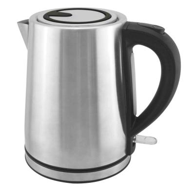 China 360 Degree Rotation Base 1.7L Stainless Steel Cordless Electric Kettle Suitable for Tea, Coffee and Hot Water for sale