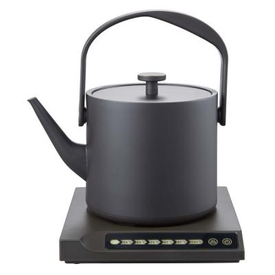 China 360 Degree New Product Hot Sale 0.6l Stainless Steel Rotation Hot Kettle Easy Clean Base Tea Water Kettle for sale