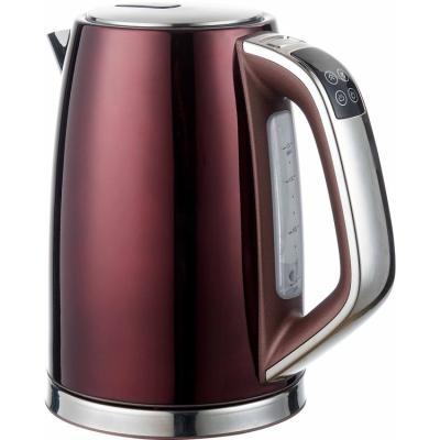 China 360 Stainless Steel Electric Kettle Base 1.7 Degree Rotation Electric Kettle Price 1.7 Liter Stainless Steel Electric Kettle for sale