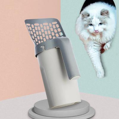 China 2022 Sustainable New Arrival Pet Cat Dog Plastic Litter Scoop Scoop Cleaning Tools for sale