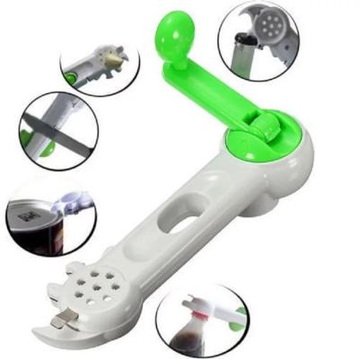 China Amazon Best Selling Viable 7 Multifunctional in 1 ABS Can Opener Bottle Opener Creative Kitchen Tools for sale