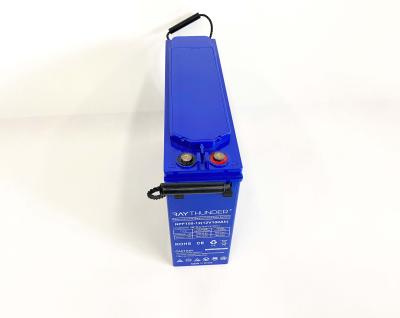 China Marine Toys 12v100 Battery Front Terminal Lithium Deep Cycle Battery for sale