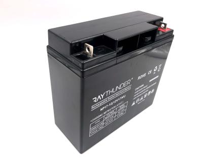 China Toys 12v 18ah 20hr Battery For Solar And Wind Power System for sale