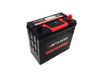 China Toys Korean MF Battery 12V DIN 45 12V 45AH Dry Charged Automotive Car Battery Lead Acid Battery For Truck for sale