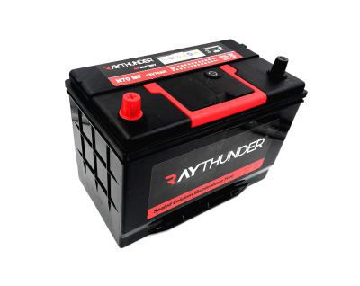 China Toys MF Automotive Battery Sealed Lead Acid Car Battery N70 / 12V JIS70AH N70 Car Batteries for sale