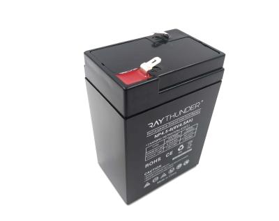 China Toys Sealed Lead Acid Battery Air To Ground Missile Hoists Battery 6V4.5Ah Lighting And Alarm System for sale