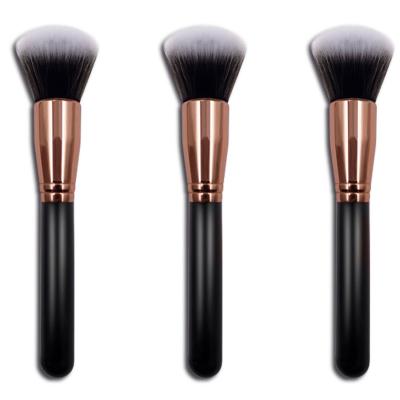 China Private Label Foundation Brush Round Base Blush Brush Make Up Brush Single Makeup Powder Brush for sale