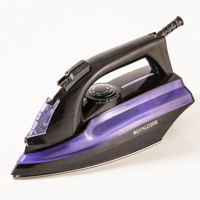 China Household 1000W High Power Clothes Ironing Handle Electric Dry Jet Flat Steam Irons for sale