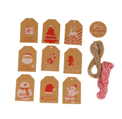 China Custom Viable Factory Kraft Paper Tags With Logo Swing Tag Printing Garment Jewelry Paper Hang Tags for sale