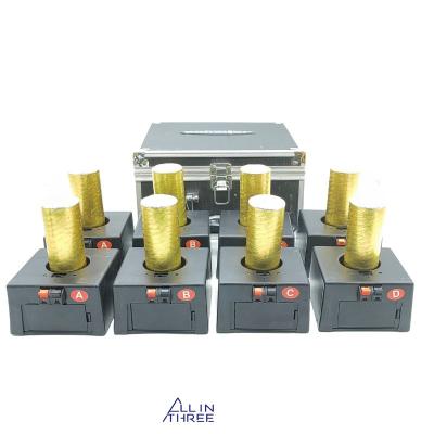 China Allinthree Amazing Wireless Remote Stage Effect Fountain Firing System Pyrotechnics Cold Fireworks Machine for sale