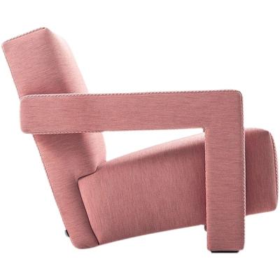 China Adjustable (other) creative sofa designer leisure armrest L type lazy chair balcony living room single sofa for sale