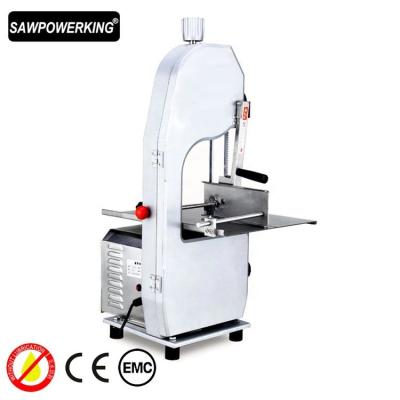 China Frozen Canner SAWPOWERKING Meat Bone Cutting Portable Band Saw Cutting Machine for sale