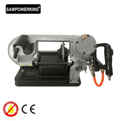 China Coal Mine Cutting Work 8in*4in Pneumatic Mine Working Air Tool Mini Cutting Band Saw for sale