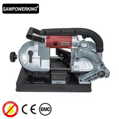 China Metallurgical 4-1/2' Mini Pipe Metal Cutting Cut Wood Table Band Saw Machine For DIY Home Use for sale