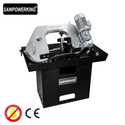 China Mini Vertical Table Saw Machine Band Saw Cut Wood , Metal Cut Saw for sale