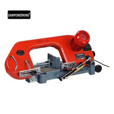 China Metal Cutting Chainsaw 8IN Wood Metal Thin-wall Pipe Cutting With Hydraulic Cylinder CE EMC Band Saw Machinery for sale