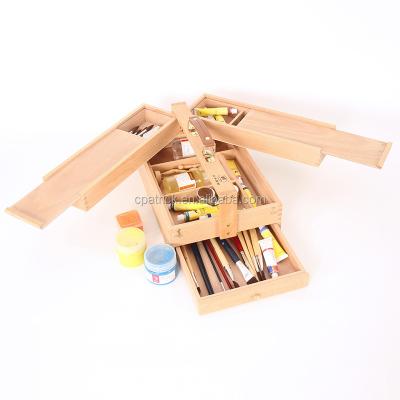 China High Quality Hot Selling Easel Travel Painting Easel Box Artist for sale