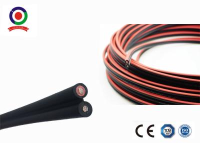 China Double Protection Twin Core Electrical Cable 11mm OD High Flame Retardant Properties for sale