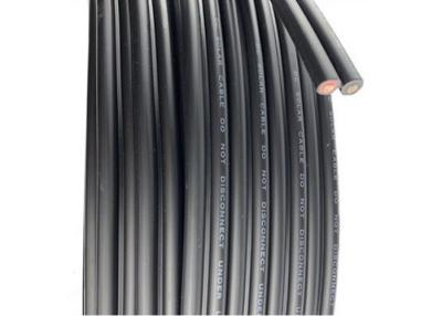 China Cable solar de EN50618 12AWG XLPO de la base gemela negra de la envoltura en venta