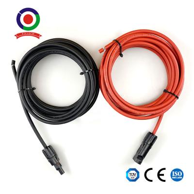 Κίνα TUV 12AWG 4mm καλώδιο καλωδίων επέκτασης ηλιακού πλαισίου 1 σύνολο προς πώληση