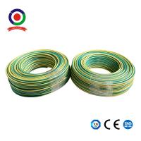 China o inversor de cobre puro amarelo da bateria do verde 4mm2 cabografa para o barco solar do carro do rv à venda
