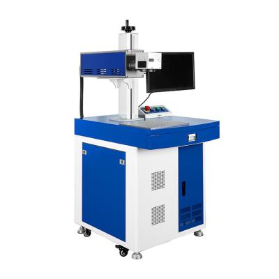 China 20W 30W 50W Air Cooled Portable Flying Fiber CO2 Laser Marking Machine for sale