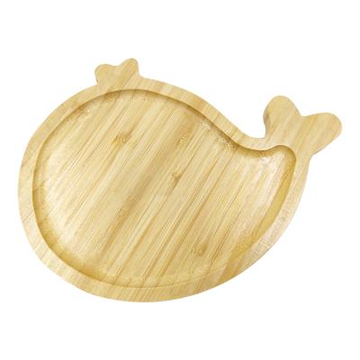 China Country Trending Products 2021 New Arrivals Bamboo Kids Dish Set Cute Bamboo Kids Dish For Dinner, Lunch for sale