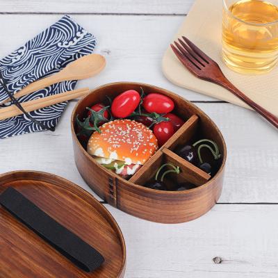 China Eco Friendly Wooden Children Bento Lunch Box School Insulated Lunch Box For Kids for sale