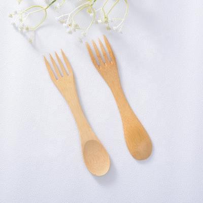 China Viable The Bamboo Spork For Camping Reusable Bamboo Spork Hign Quality for sale