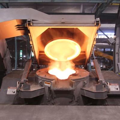 China Factory 150kg-20 Ton Industrial Melting Scrap Iron Iron Steel Induction Furnace Melting Machine en venta