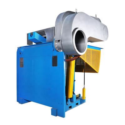 China Factory 150kg-20Ton Industrial Iron Scrap Steel Intermediate Frequency Smelting Induction Smelting Furnace Price en venta