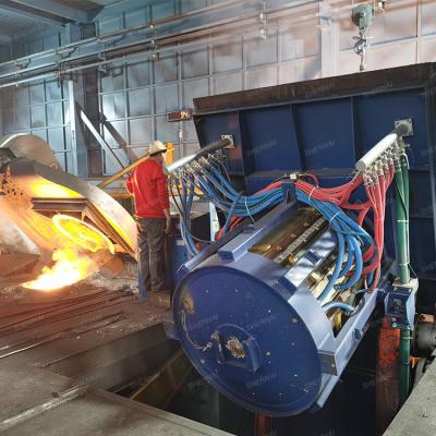 China Factory 300 Kg Electric Iron Kit Electric Melting Furnace Melting Furnace Steel Smelting Industrial Boiler for sale