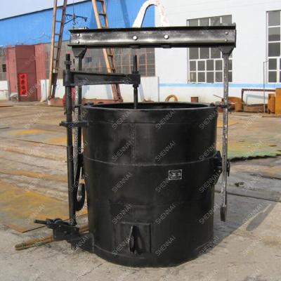 Κίνα Building material stores transfer ladle for aluminum liquid / molten aluminum transfer ladle προς πώληση