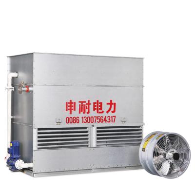 China Energy Saving Cross Flow Circuit Square Closed Type Jet Wet Cooling Tower for sale