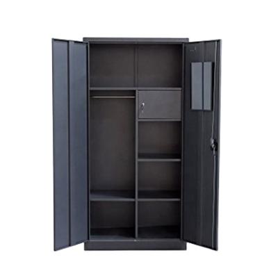 China (Size) Good Price 2 Door Adjustable Steel Godrej Clothes Closet for sale