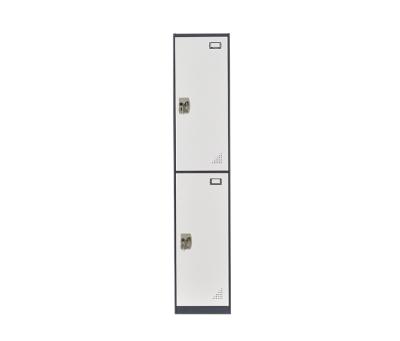 China (Size) Hot Sale Adjustable 2 Door Gym Metal Locker Metal Cabinet 2 Cheap Two Door Steel Locker for sale