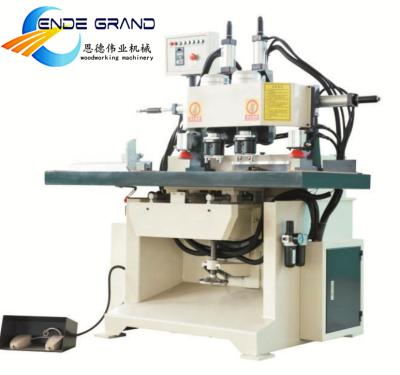 China Building Material Shops Quality Woodworking Double Door Lock Head Hole Drilling Milling Machine for sale