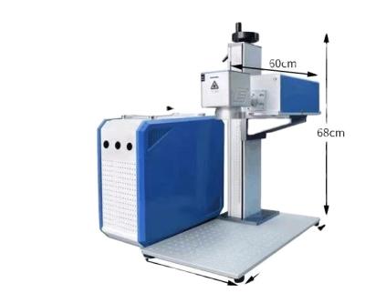 China Laser CUTTING 20W 30W High Speed ​​Fiber CO2 Laser Engrave Machine 3D Design EZCAD for sale