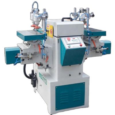 China Solid wood board woodworking horizontal double-end milling machine, automatic mortise tenon auger slotter, tenoning machine for sale