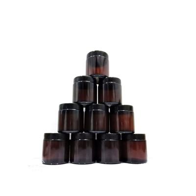 China Clear Empty Recycled Straight Sided Amber Glass Containers Candle Glass Jars 4oz 8oz 16oz 100ml 250ml 500ml Metal Cosmetic Lids for sale