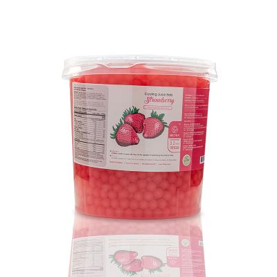 China Wholesale New Natural Taste Jelly Yogurt Ball Coating Juice Balls For Dessert for sale