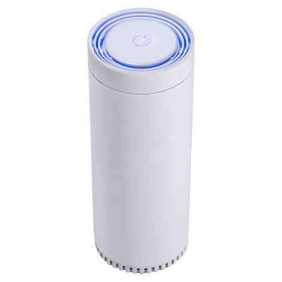 China Portable Portable Air Purifier Mini Ozone Generator Deodorizer Hepa Air Purifier for sale